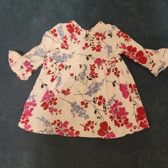 GAP 6 TO 13 MONTH FLORAL TUNIC DRESS - Picture 2 of 3